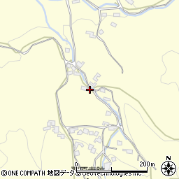 奈良県桜井市粟原周辺の地図