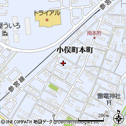 三重県伊勢市小俣町本町1100周辺の地図
