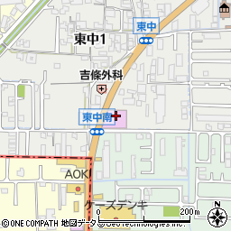 アミューズメントＣＵＥ奈良大和高田店周辺の地図