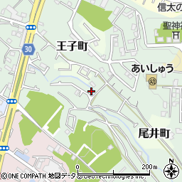 大阪府和泉市王子町358-1周辺の地図