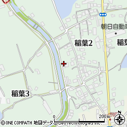 大阪府堺市南区稲葉周辺の地図