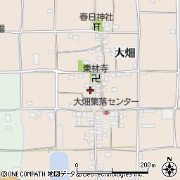 奈良県葛城市大畑223周辺の地図