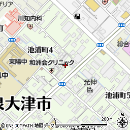 日研繊維工業株式会社周辺の地図