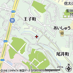 大阪府和泉市王子町358-14周辺の地図