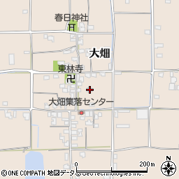 奈良県葛城市大畑123周辺の地図