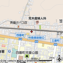 株式会社安藤嘉助商店　笠岡店周辺の地図