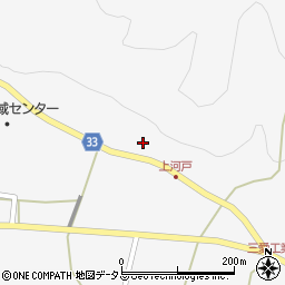 広島県東広島市河内町河戸951周辺の地図