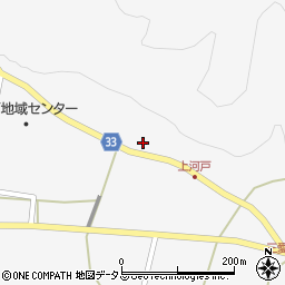 広島県東広島市河内町河戸947周辺の地図
