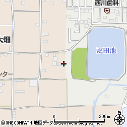 奈良県葛城市大畑17-1周辺の地図