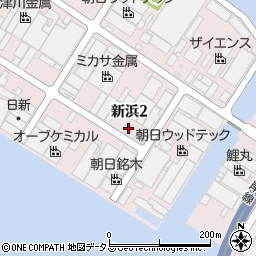 株式会社ハマキョウレックス　南大阪センター周辺の地図