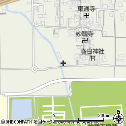 奈良県橿原市四条町185周辺の地図