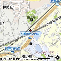 広島県福山市引野町207周辺の地図