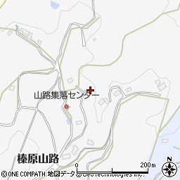 奈良県宇陀市榛原山路157周辺の地図