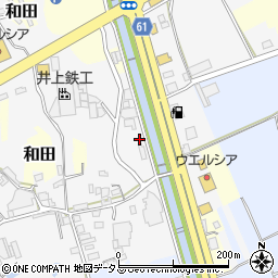 関西自動車周辺の地図