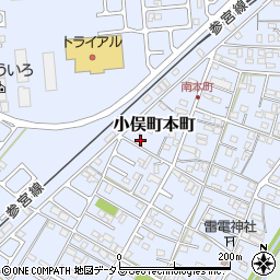 三重県伊勢市小俣町本町1408周辺の地図