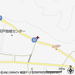 広島県東広島市河内町河戸942周辺の地図