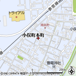 三重県伊勢市小俣町本町1398周辺の地図
