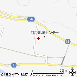 広島県東広島市河内町河戸802周辺の地図