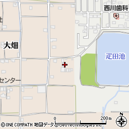 奈良県葛城市大畑17周辺の地図