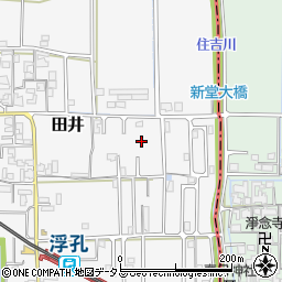 奈良県大和高田市田井120周辺の地図