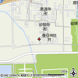 奈良県橿原市四条町198周辺の地図