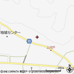 広島県東広島市河内町河戸940周辺の地図