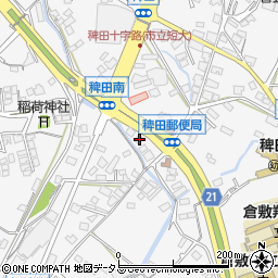 岡山県倉敷市児島稗田町1954周辺の地図