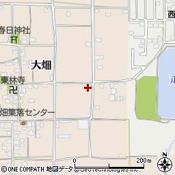 奈良県葛城市大畑68-1周辺の地図