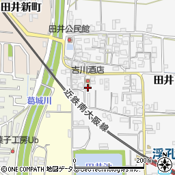 奈良県大和高田市田井95周辺の地図