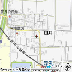 奈良県大和高田市田井407周辺の地図