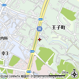 大阪府和泉市王子町370-4周辺の地図