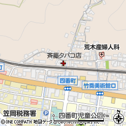 斉藤タバコ店周辺の地図