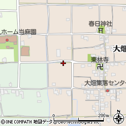 奈良県葛城市大畑288周辺の地図