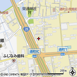 有限会社堀松商店周辺の地図