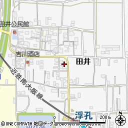 奈良県大和高田市田井112周辺の地図