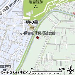 小俣宮前保健福祉会館周辺の地図