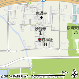 奈良県橿原市四条町200周辺の地図