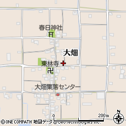 奈良県葛城市大畑131周辺の地図