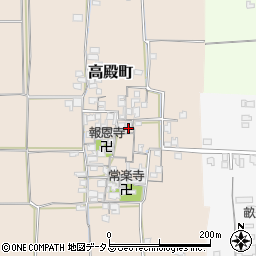 奈良県橿原市高殿町266周辺の地図