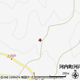 広島県東広島市河内町河戸1071周辺の地図