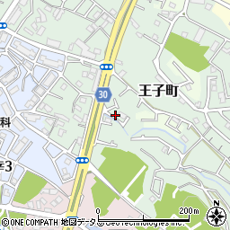大阪府和泉市王子町441周辺の地図