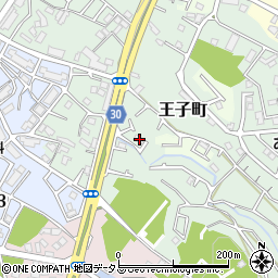 大阪府和泉市王子町441-1周辺の地図