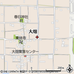 奈良県葛城市大畑133-2周辺の地図
