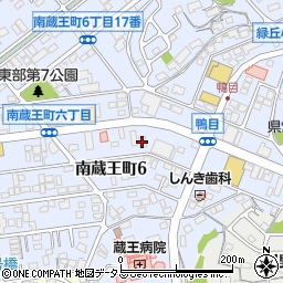 若竹塾東福山教室周辺の地図