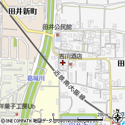 奈良県大和高田市田井93周辺の地図