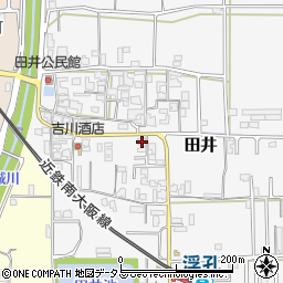 奈良県大和高田市田井406周辺の地図