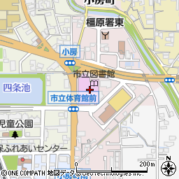 橿原市役所教育委員会　教育総務課・総務・施設担当周辺の地図