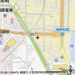 奈良県橿原市縄手町359-1周辺の地図