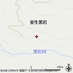奈良県宇陀市室生黒岩538周辺の地図