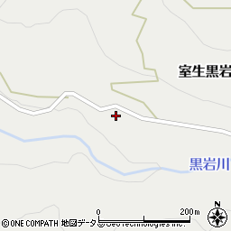 奈良県宇陀市室生黒岩632周辺の地図